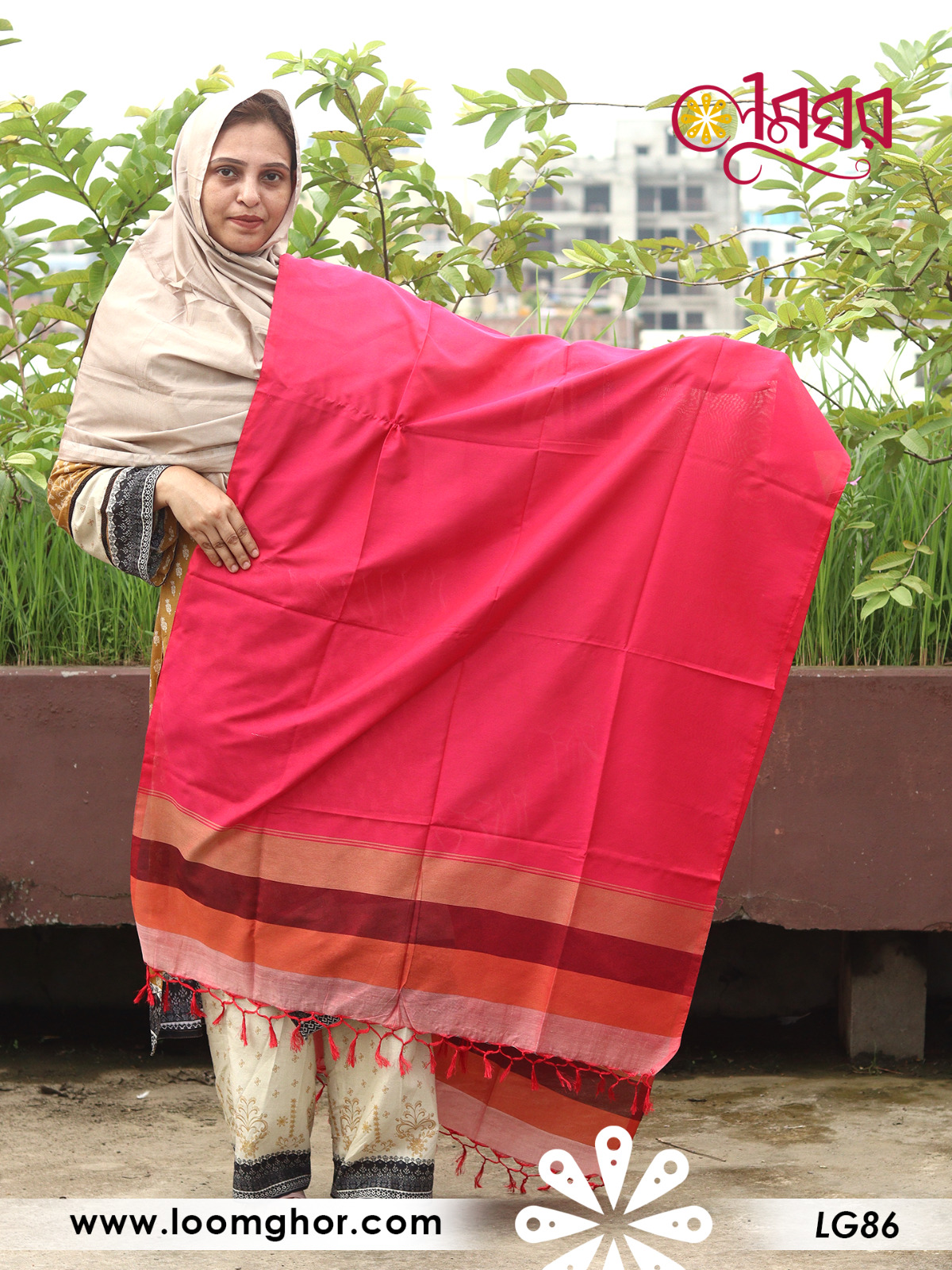 Joysree Silk Orna | জয়শ্রী সিল্ক ওড়না (LGS086)