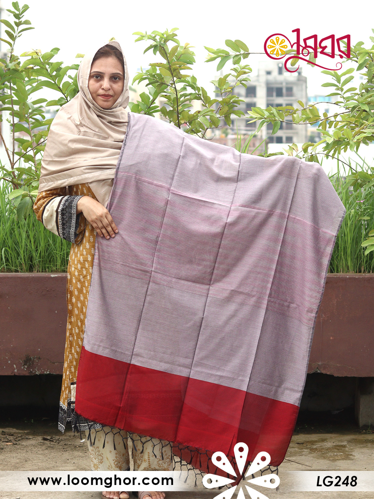 Joysree Silk Orna | জয়শ্রী সিল্ক ওড়না (LGS248)