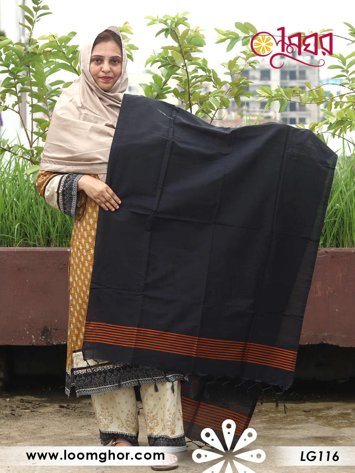 Joysree Silk Orna | জয়শ্রী সিল্ক ওড়না (LGS116)