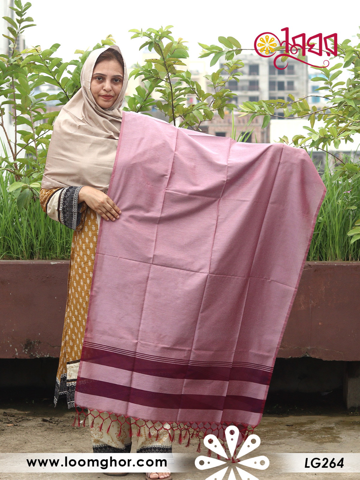 Joysree Silk Orna | জয়শ্রী সিল্ক ওড়না (LGS264)