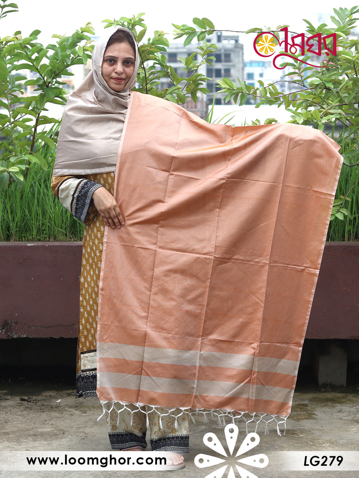 Joysree Silk Orna | জয়শ্রী সিল্ক ওড়না (LGS279)