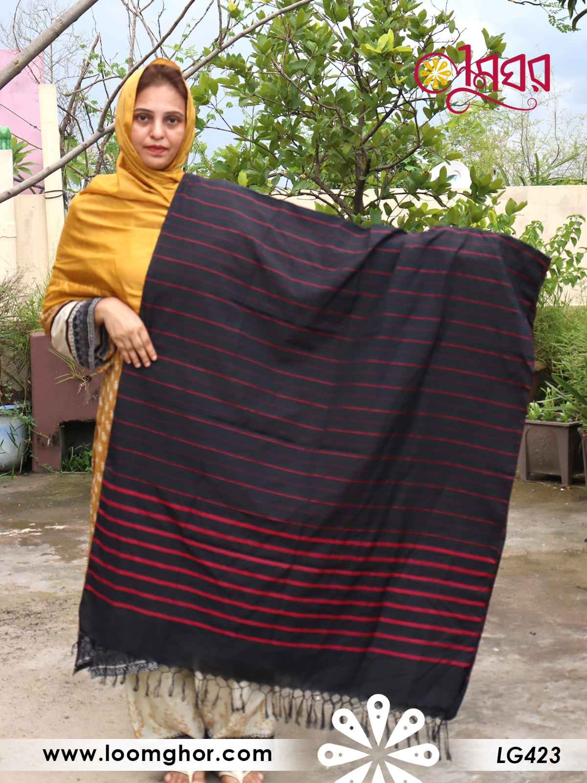 Joysree Silk Orna | জয়শ্রী সিল্ক ওড়না (LGS423)