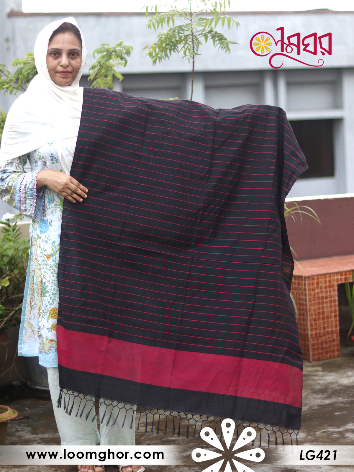 Joysree Silk Orna | জয়শ্রী সিল্ক ওড়না (LG421)