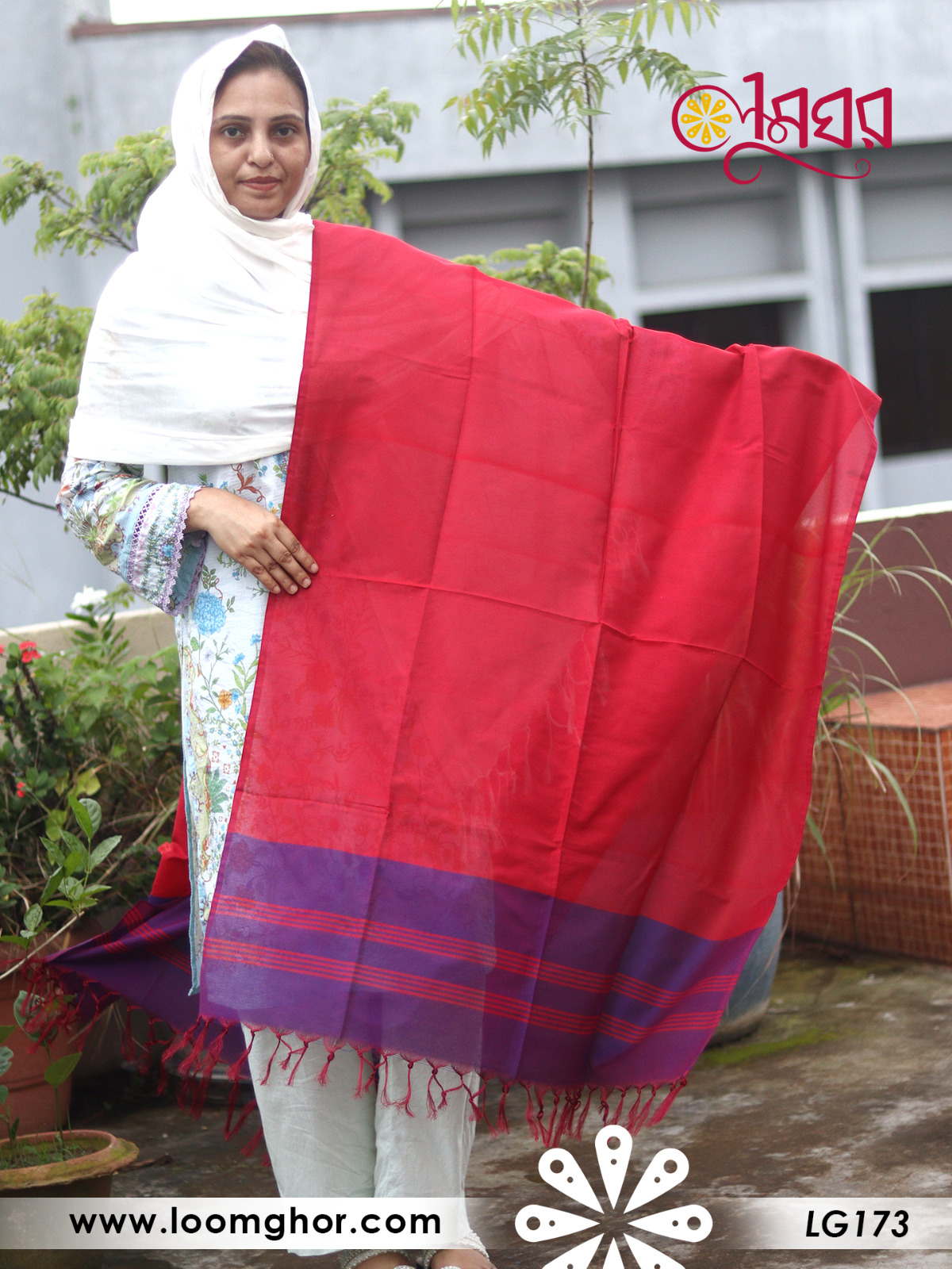 Joysree Silk Orna | জয়শ্রী সিল্ক ওড়না (LG173)