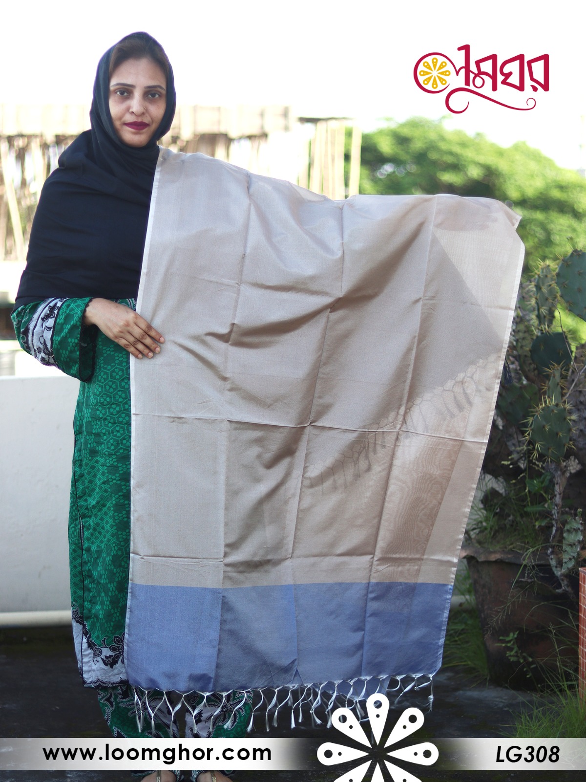 Joysree Silk Orna | জয়শ্রী সিল্ক ওড়না (LGS308)