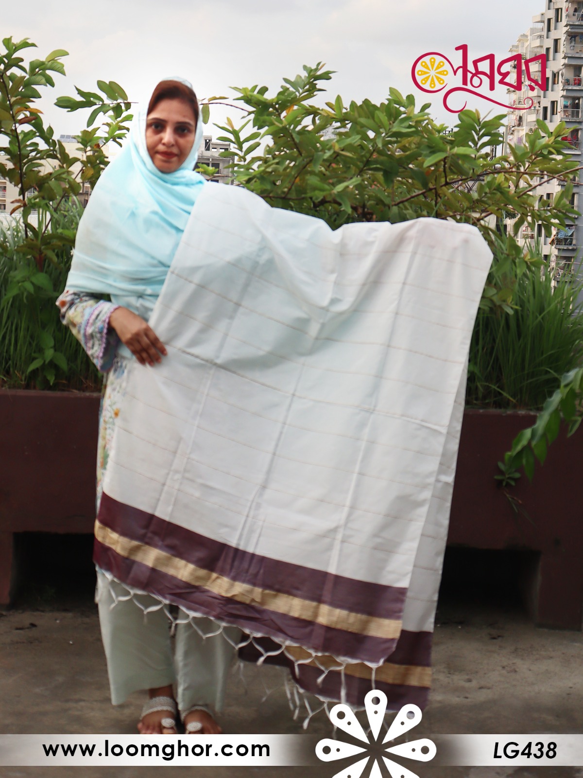 Joysree Silk Orna | জয়শ্রী সিল্ক ওড়না (LGS438)