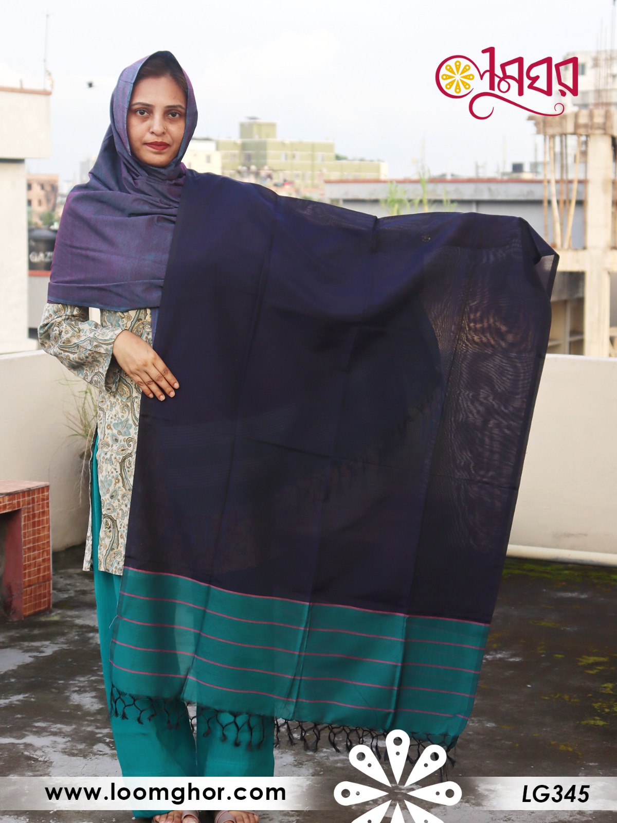 Joysree Silk Orna | জয়শ্রী সিল্ক ওড়না (LGS345)