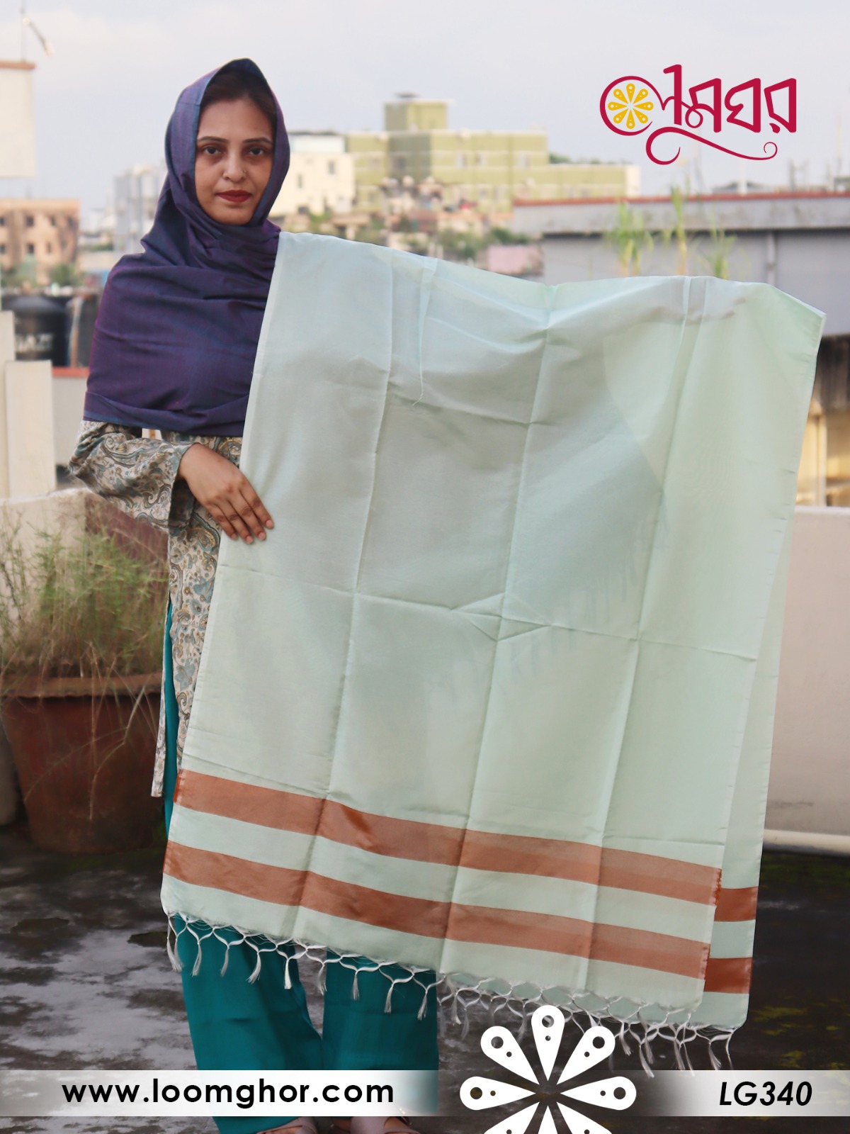 Joysree Silk Orna | জয়শ্রী সিল্ক ওড়না (LGS340)