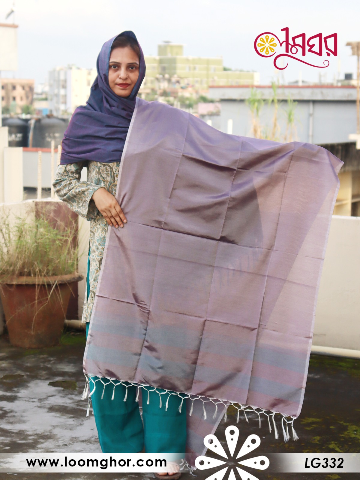 Joysree Silk Orna | জয়শ্রী সিল্ক ওড়না (LGS332)