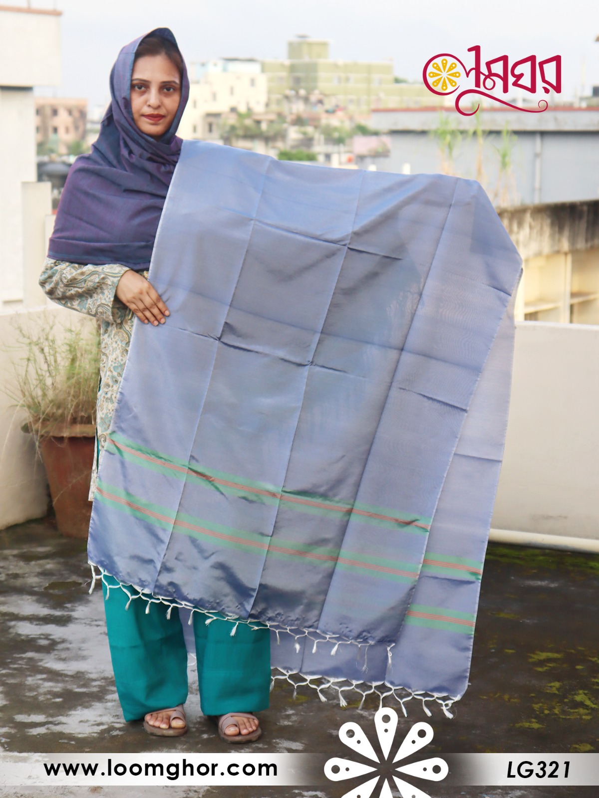 Joysree Silk Orna | জয়শ্রী সিল্ক ওড়না (LGS321)