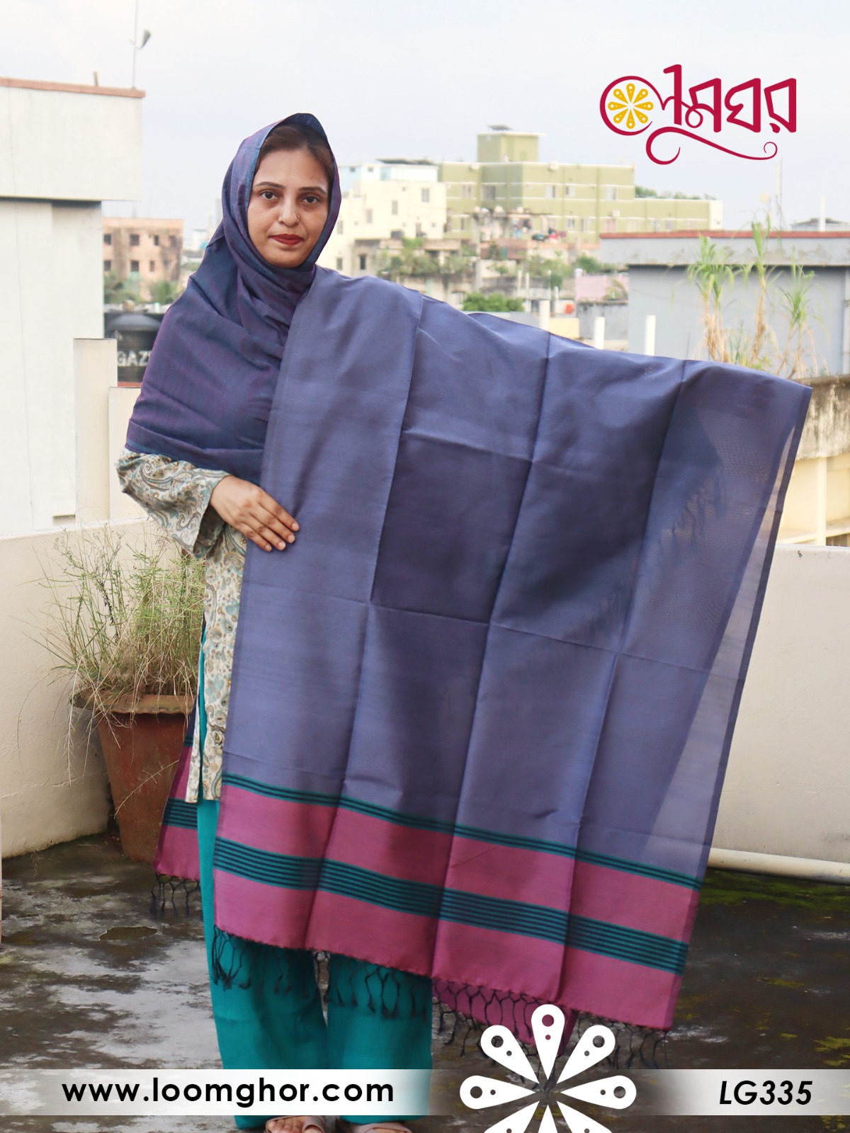 Joysree Silk Orna | জয়শ্রী সিল্ক ওড়না (LGS335)