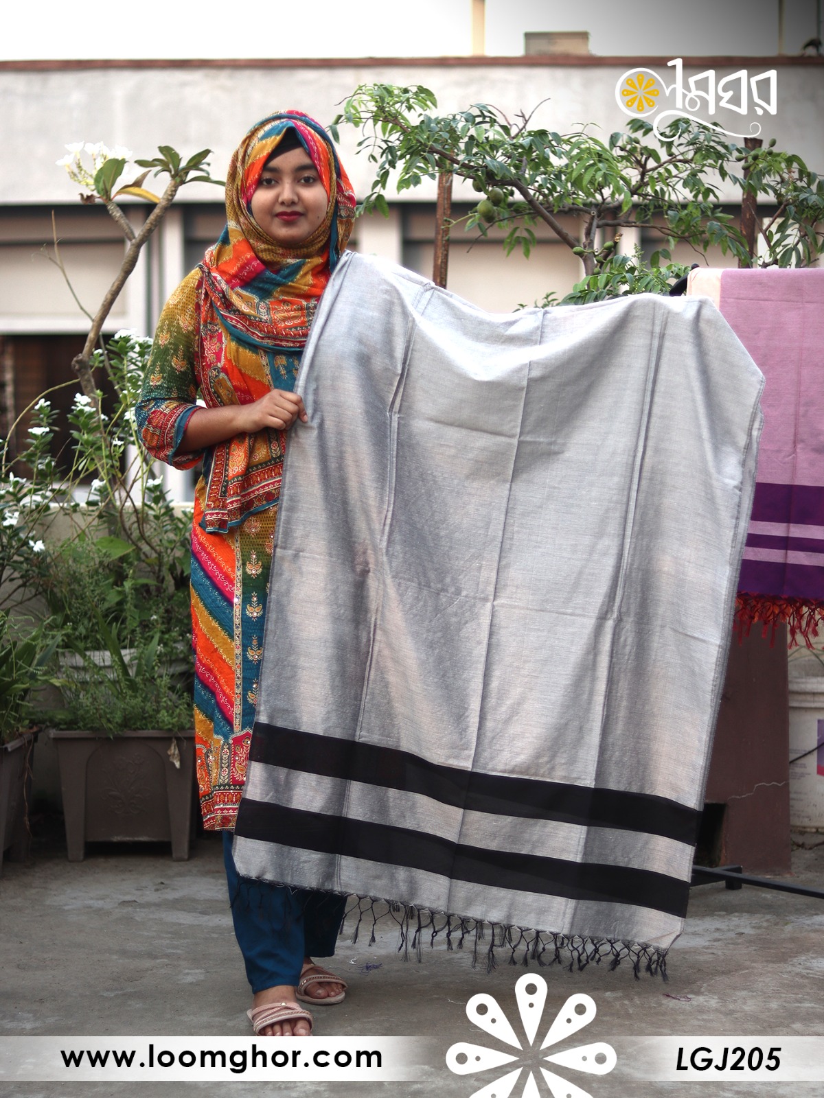 Joysree Silk Orna | জয়শ্রী সিল্ক ওড়না (LGJ205)