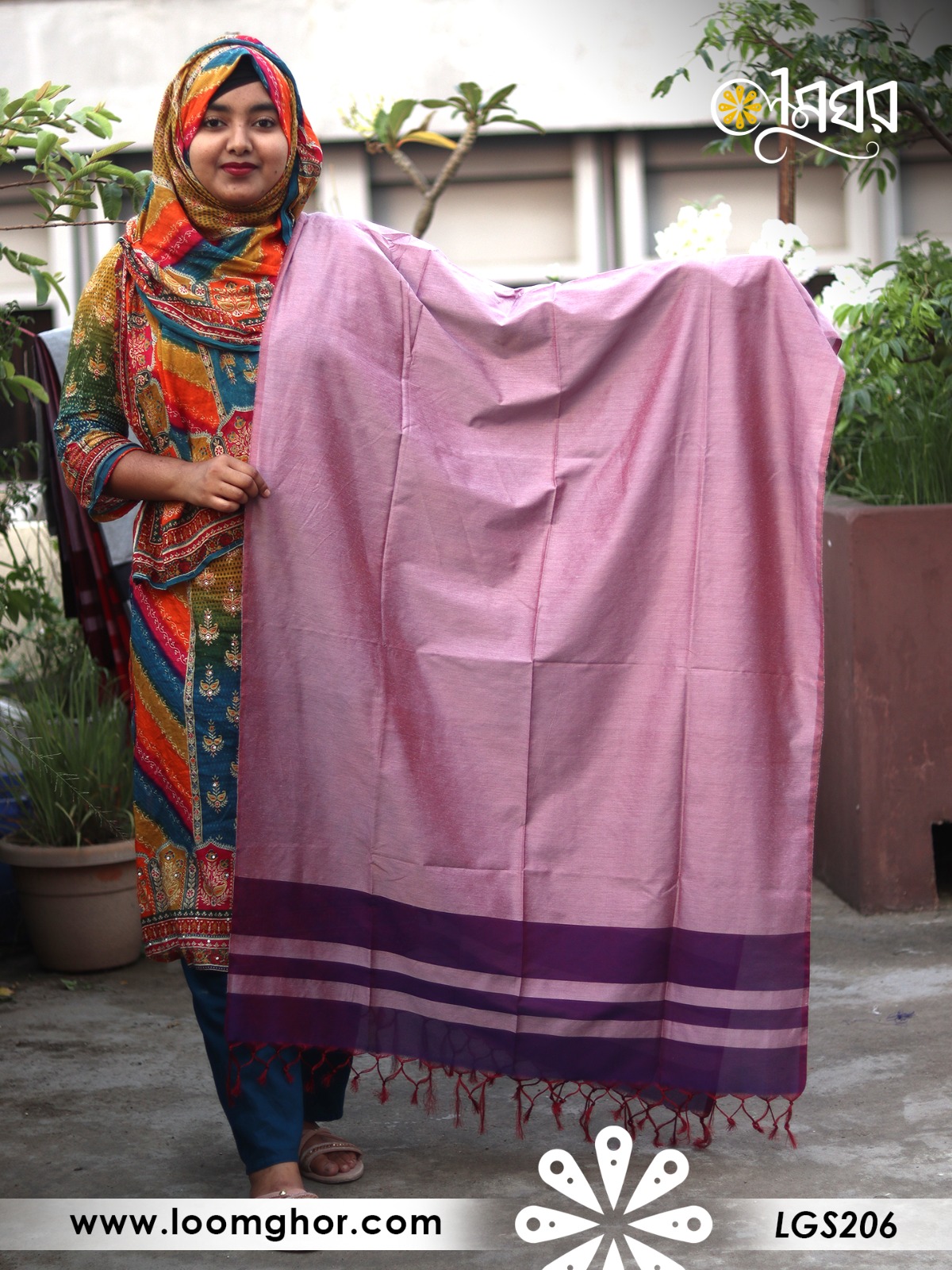Joysree Silk Orna | জয়শ্রী সিল্ক ওড়না (LGS206 )