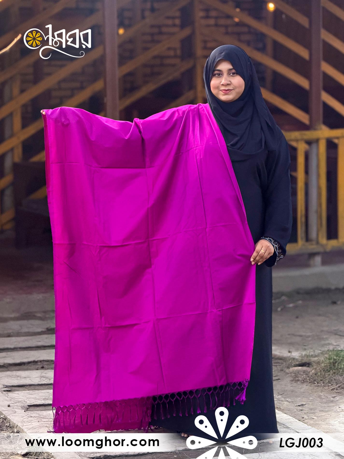 Joysree Silk Orna | জয়শ্রী সিল্ক ওড়না (LGJ003)