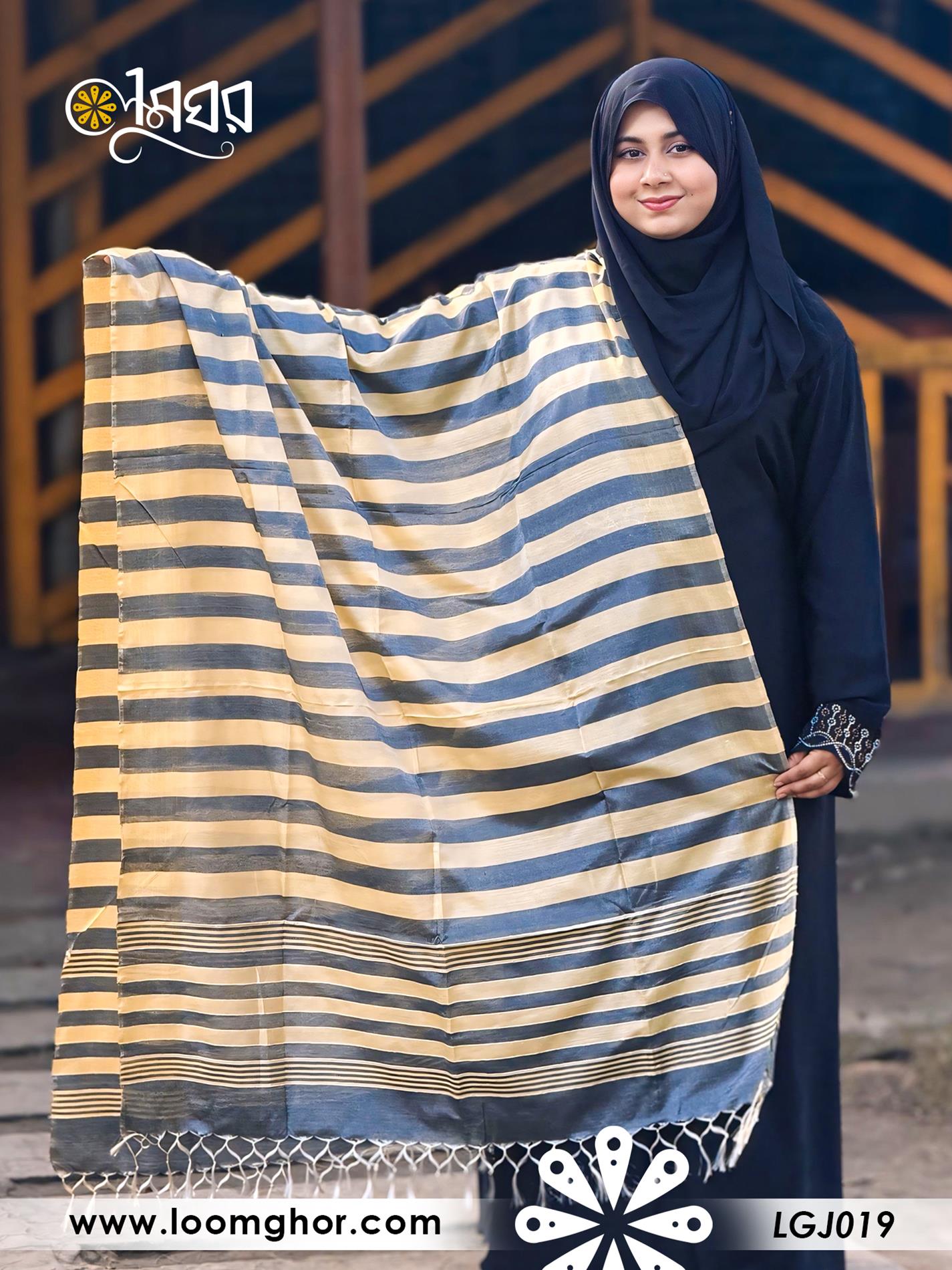 Joysree Silk Orna | জয়শ্রী সিল্ক ওড়না (LGJ019)