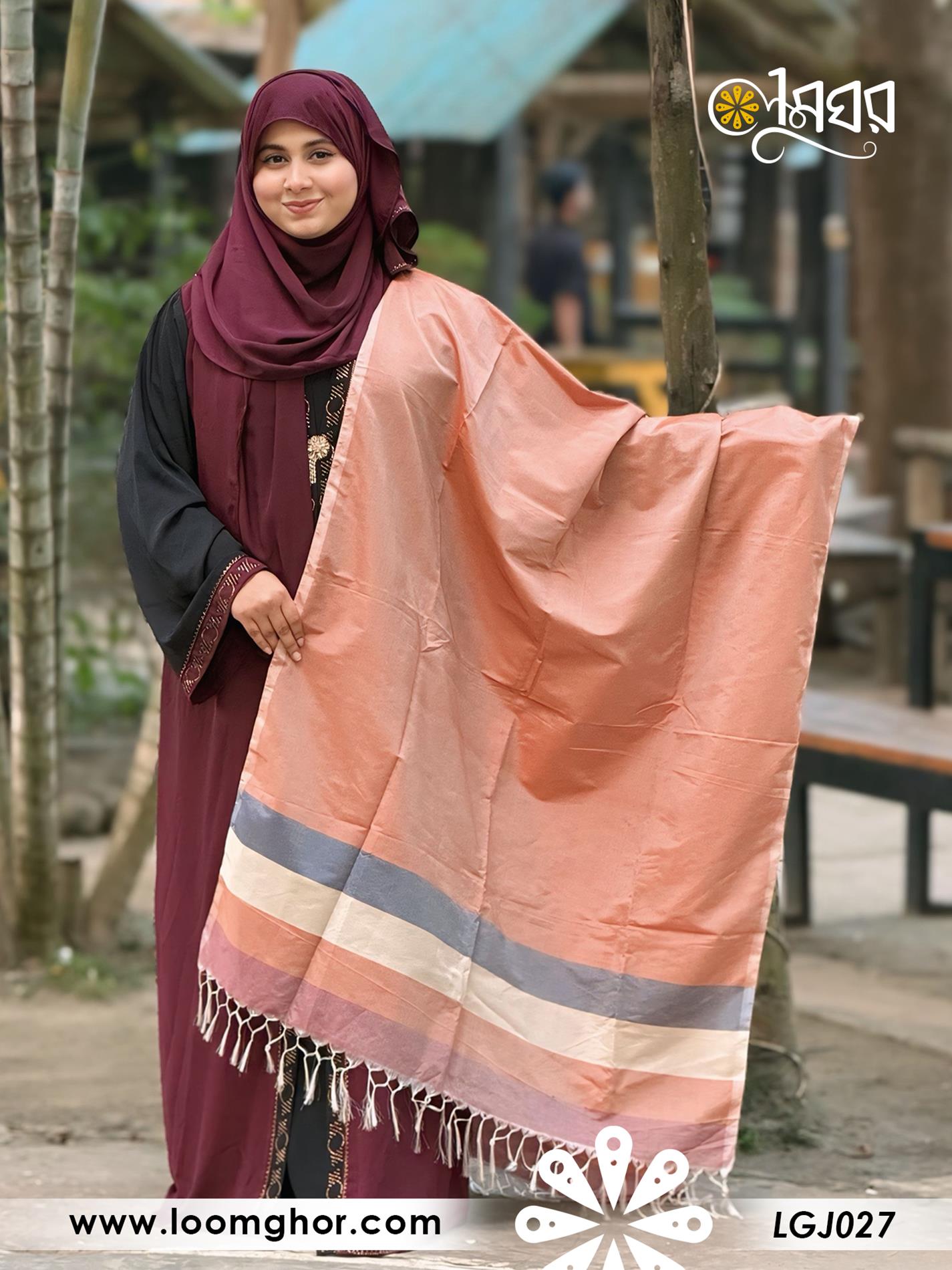 Joysree Silk Orna | জয়শ্রী সিল্ক ওড়না (LGJ027)