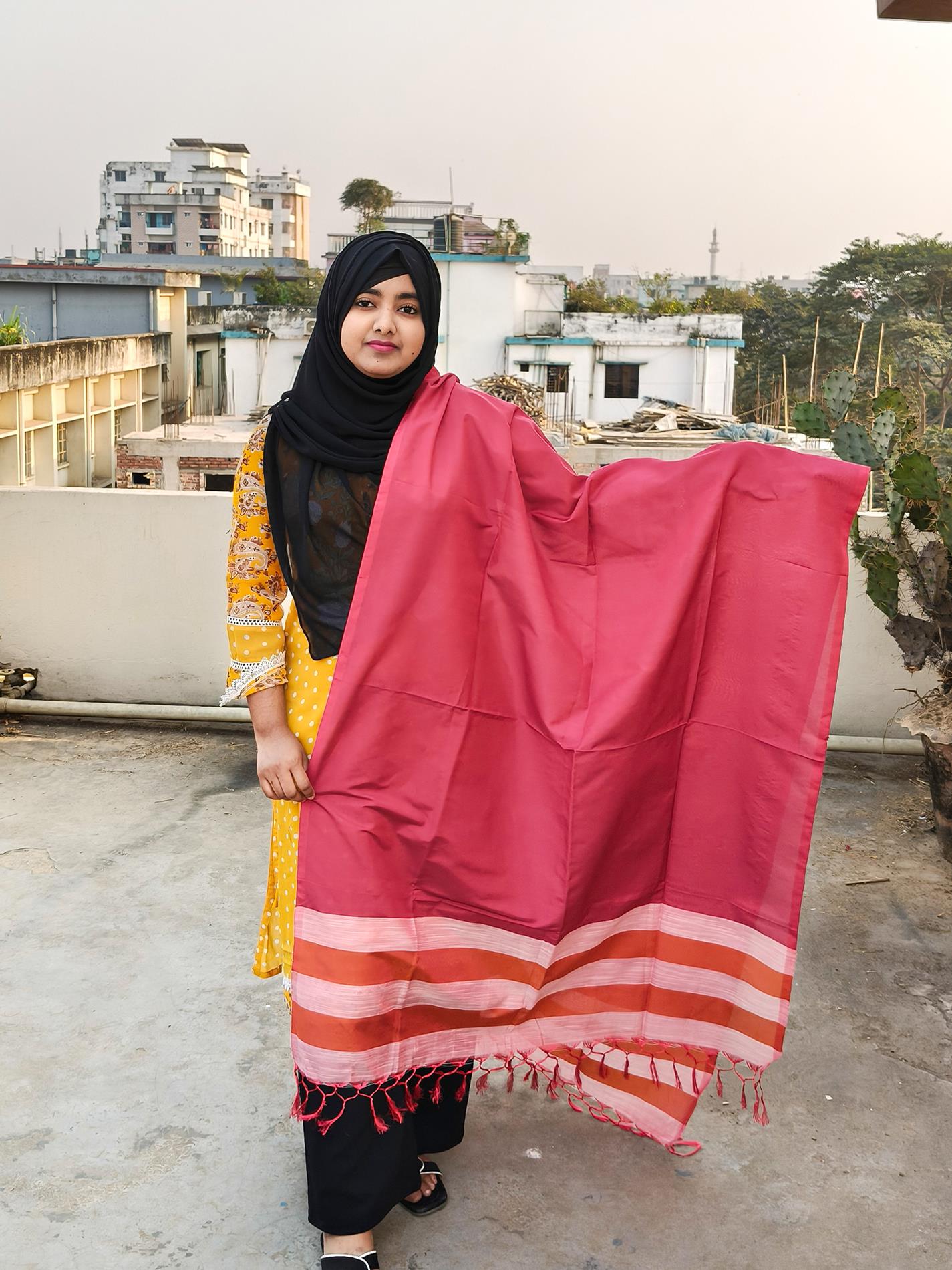 Joysree Silk Orna | জয়শ্রী সিল্ক ওড়না (LGJ028)
