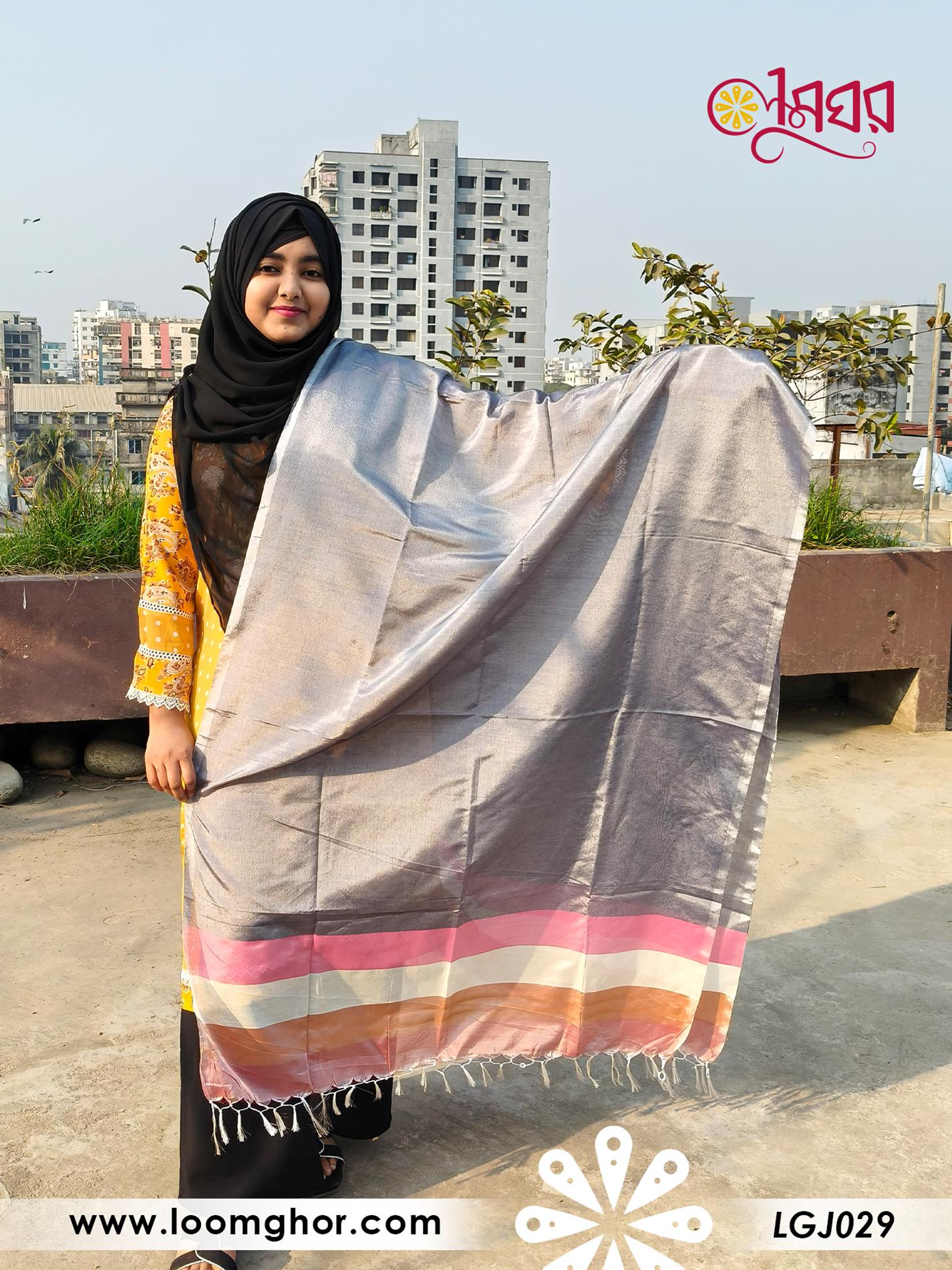 Joysree Silk Orna | জয়শ্রী সিল্ক ওড়না (LGJ029)