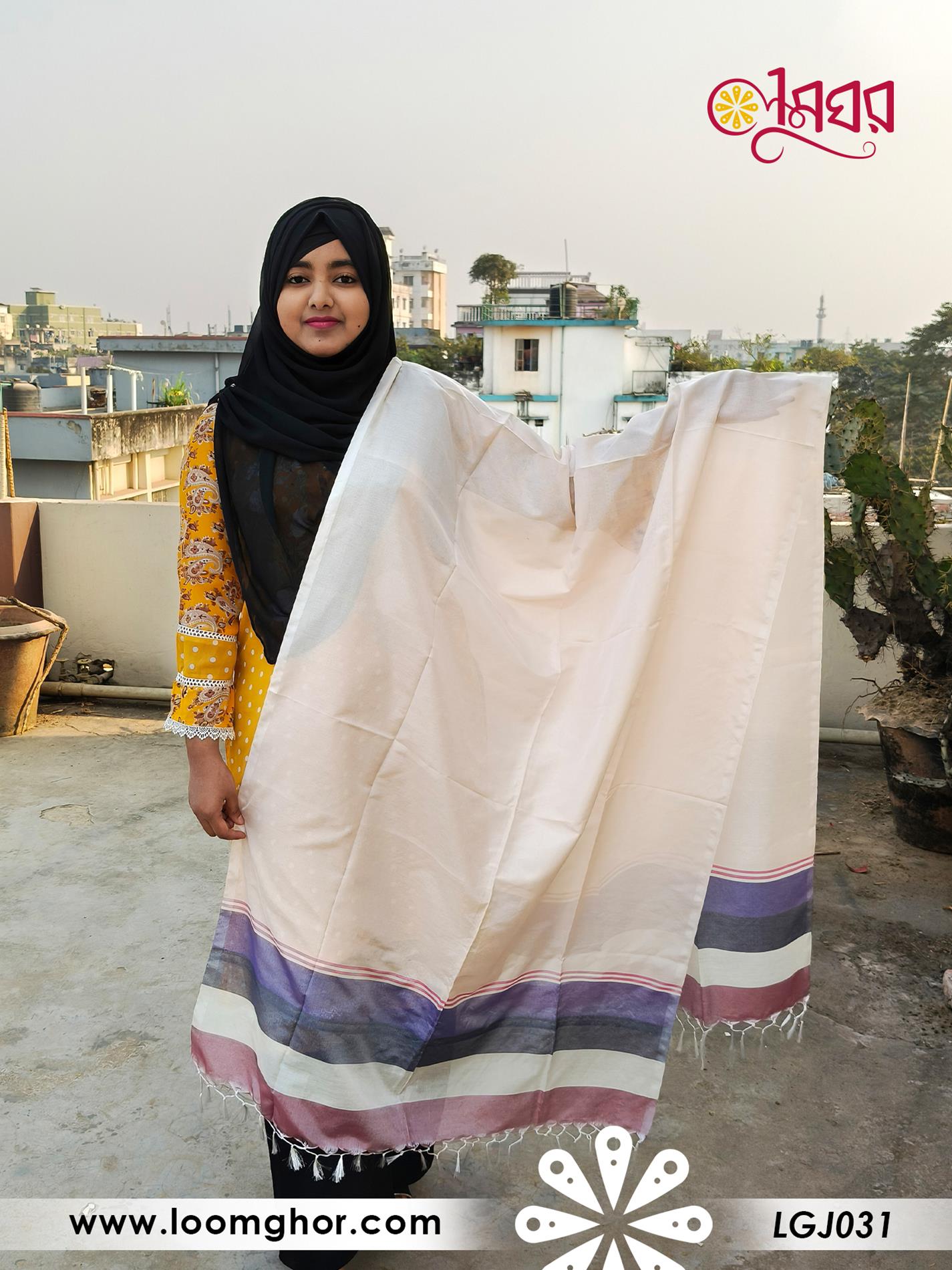 Joysree Silk Orna | জয়শ্রী সিল্ক ওড়না (LGJ031)