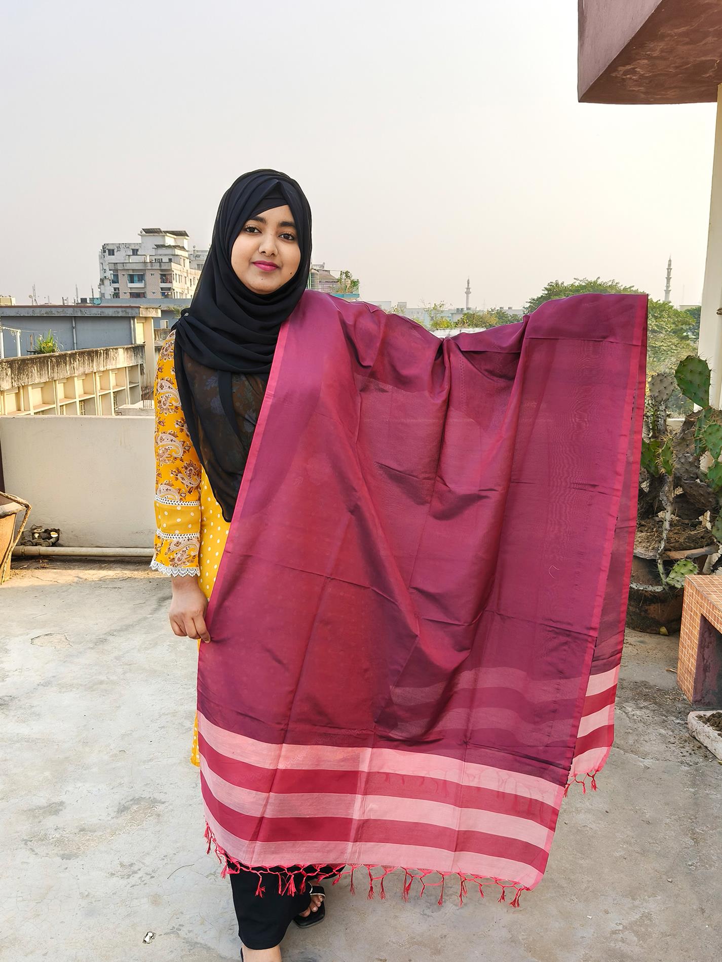 Joysree Silk Orna | জয়শ্রী সিল্ক ওড়না (LGJ032)
