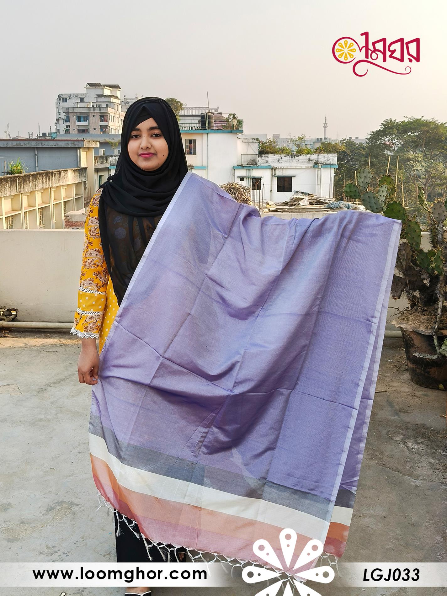 Joysree Silk Orna | জয়শ্রী সিল্ক ওড়না (LGJ033)