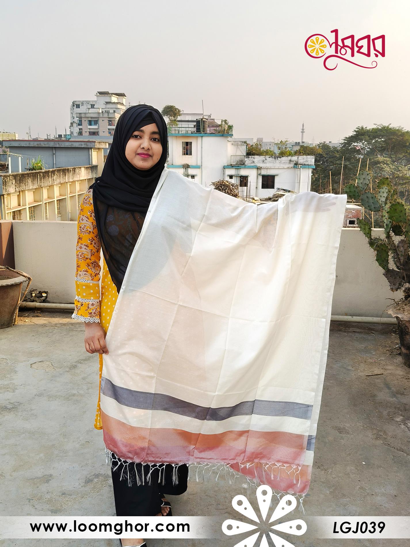 Joysree Silk Orna | জয়শ্রী সিল্ক ওড়না (LGJ039)