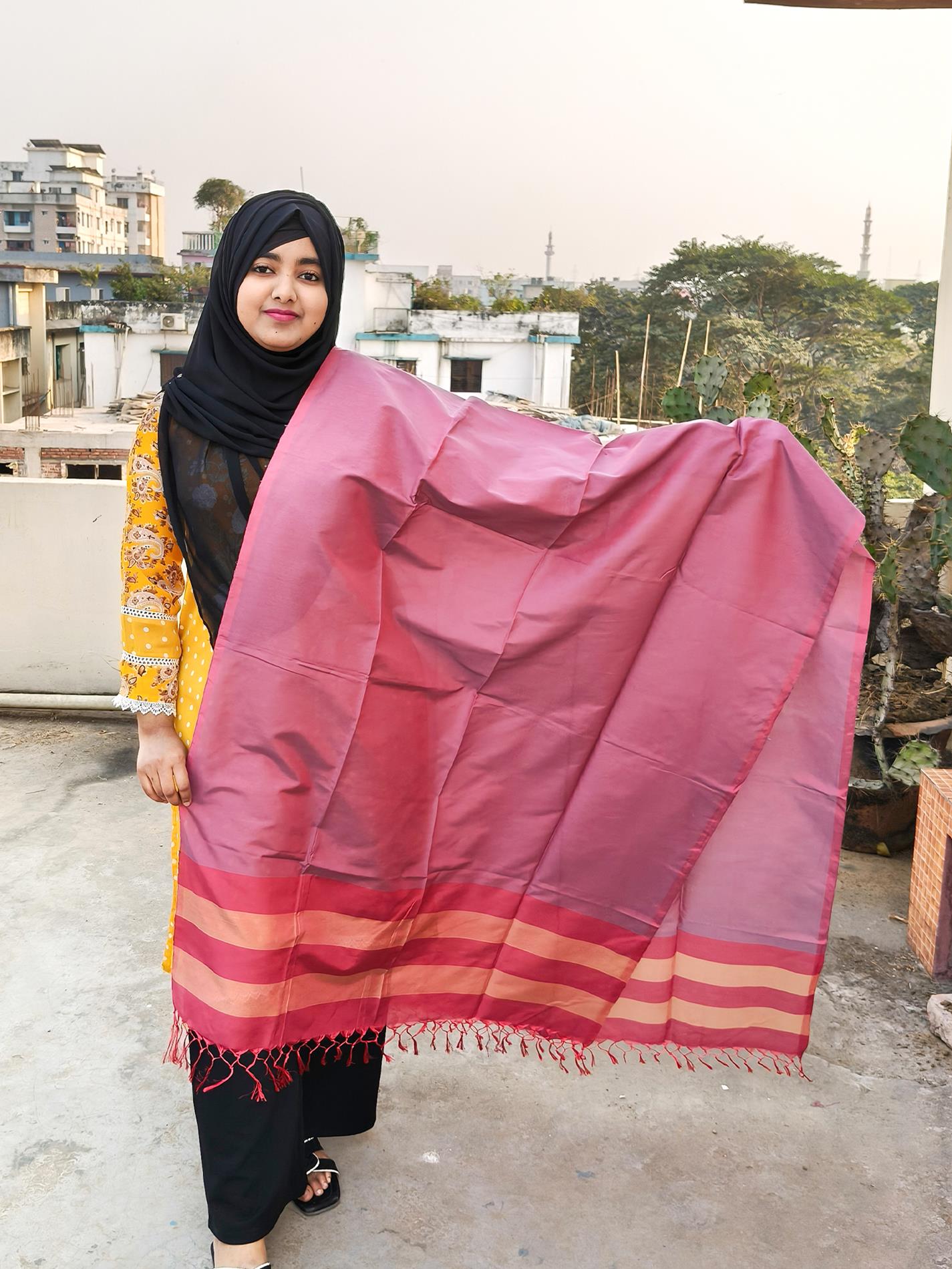 Joysree Silk Orna | জয়শ্রী সিল্ক ওড়না (LGJ041)