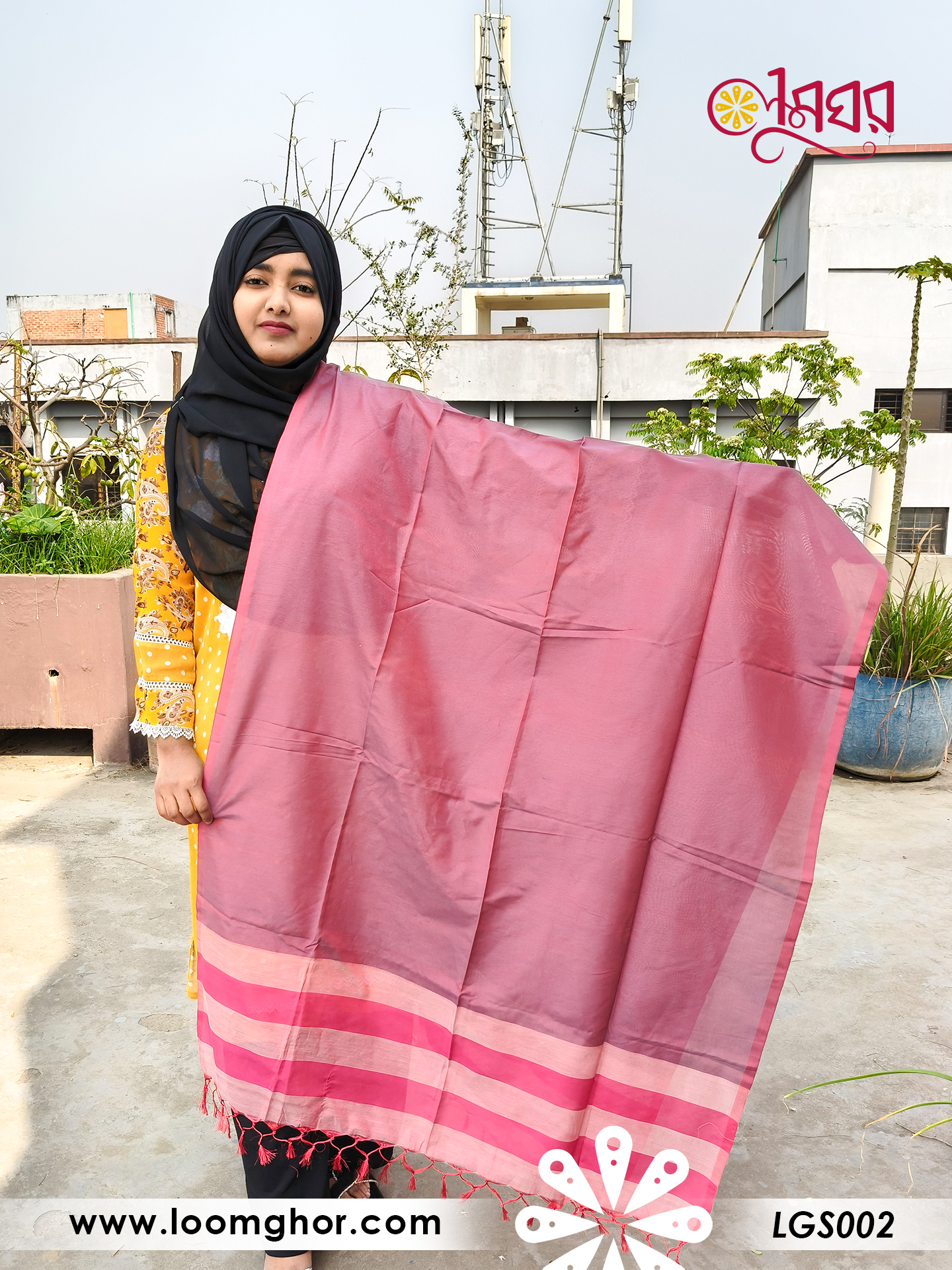 Joysree Silk Orna | জয়শ্রী সিল্ক ওড়না (LGS002))