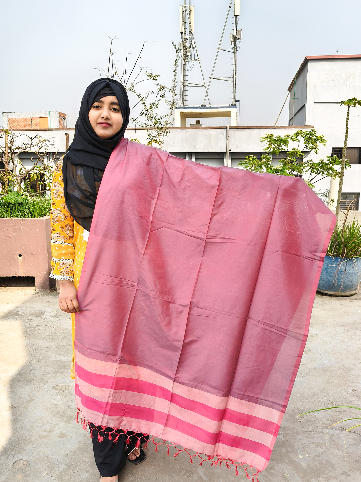 Joysree Silk Orna | জয়শ্রী সিল্ক ওড়না (LGS002))