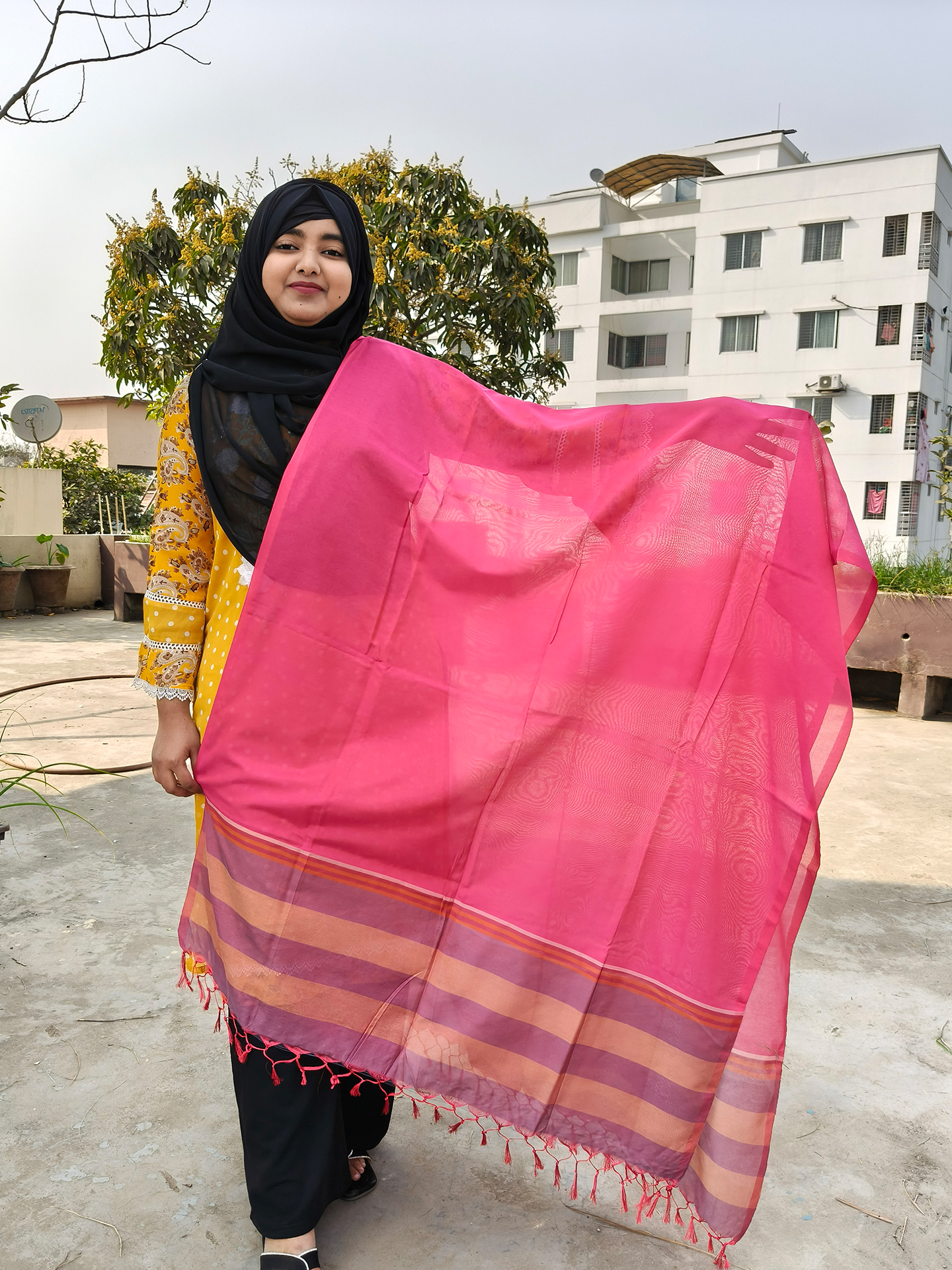 Joysree Silk Orna | জয়শ্রী সিল্ক ওড়না (LGS003))