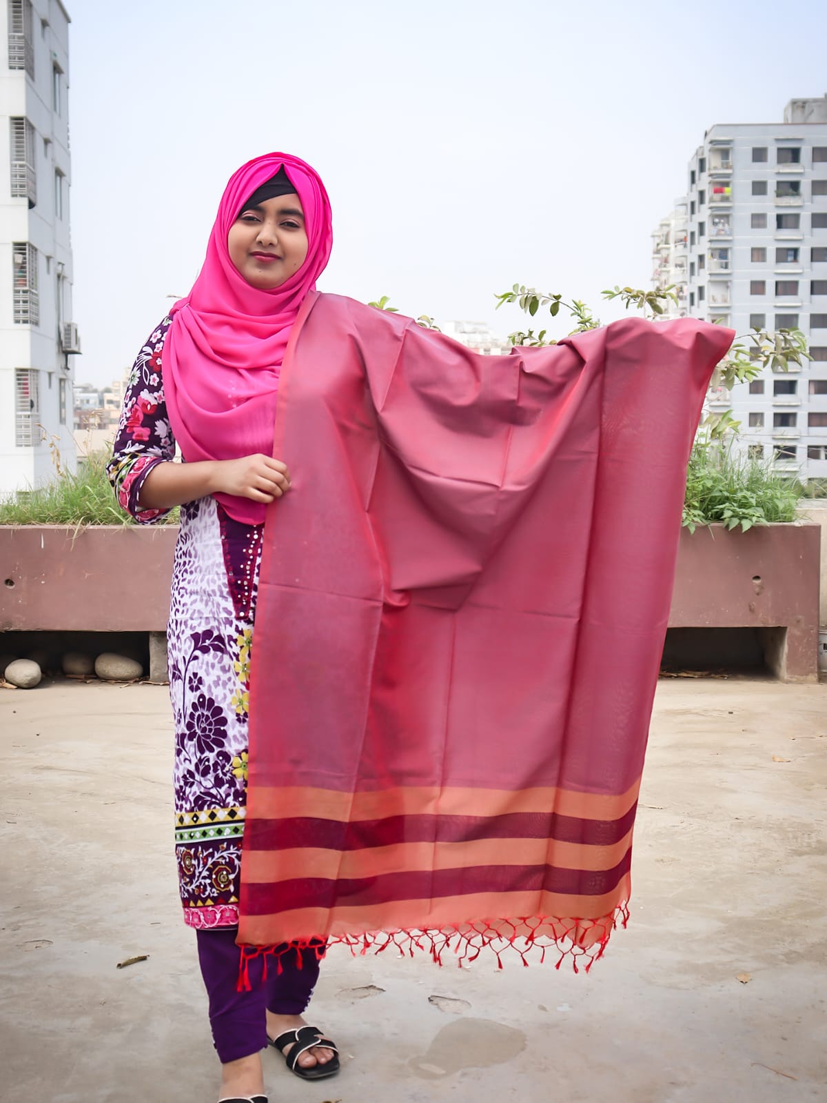 Joysree Silk Orna | জয়শ্রী সিল্ক ওড়না (LGS101)