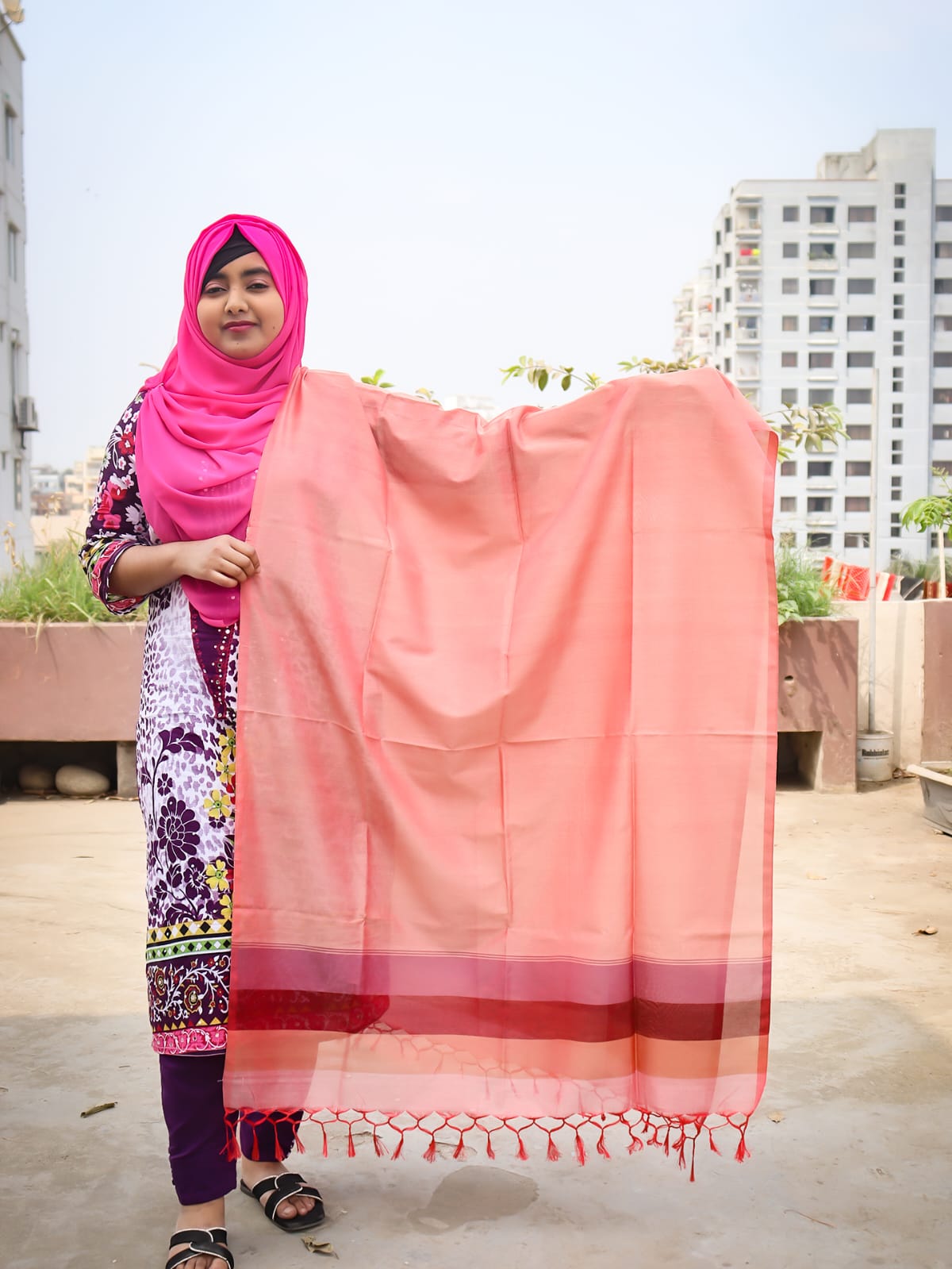 Joysree Silk Orna | জয়শ্রী সিল্ক ওড়না (LGS104)