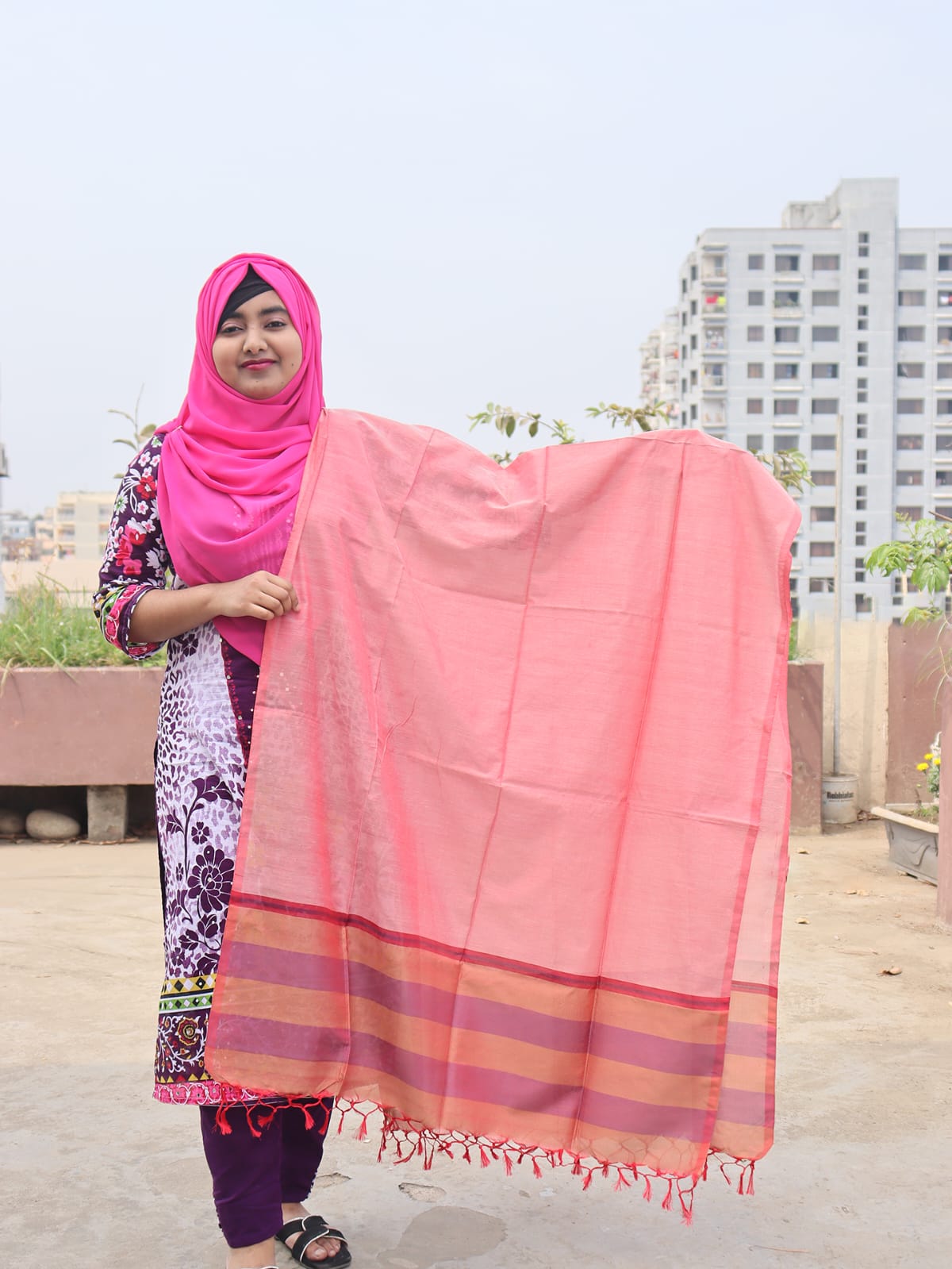 Joysree Silk Orna | জয়শ্রী সিল্ক ওড়না (LGS113)