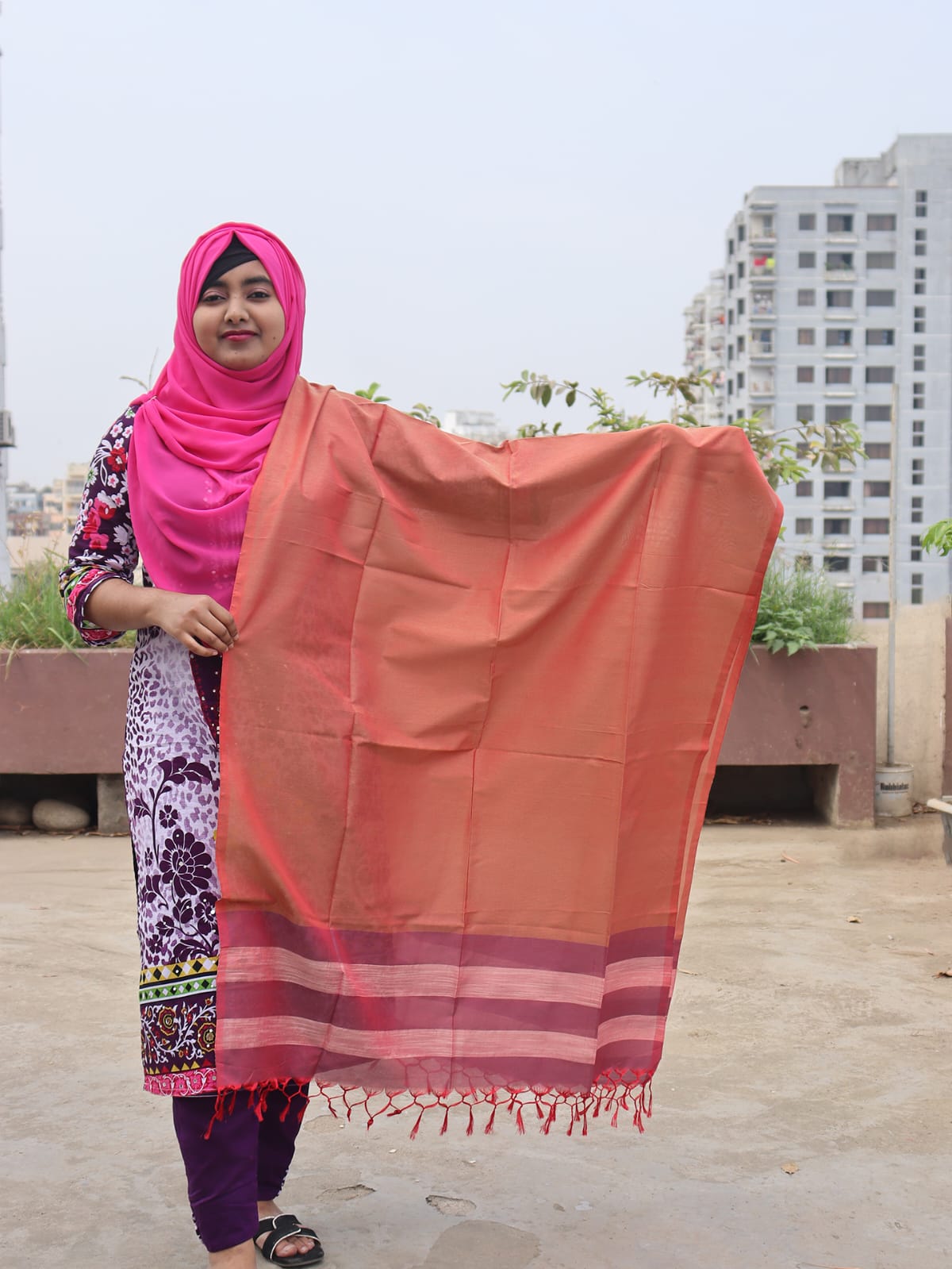 Joysree Silk Orna | জয়শ্রী সিল্ক ওড়না (LGS114)