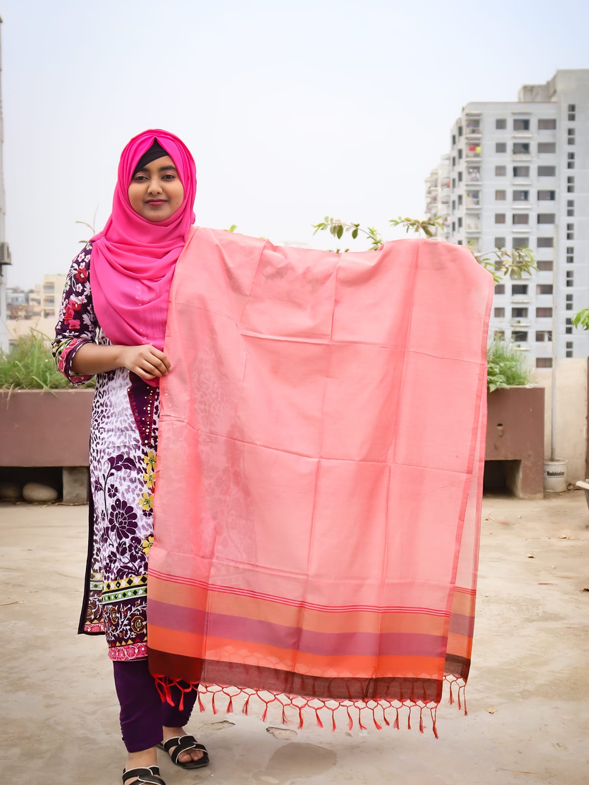 Joysree Silk Orna | জয়শ্রী সিল্ক ওড়না (LGS119)