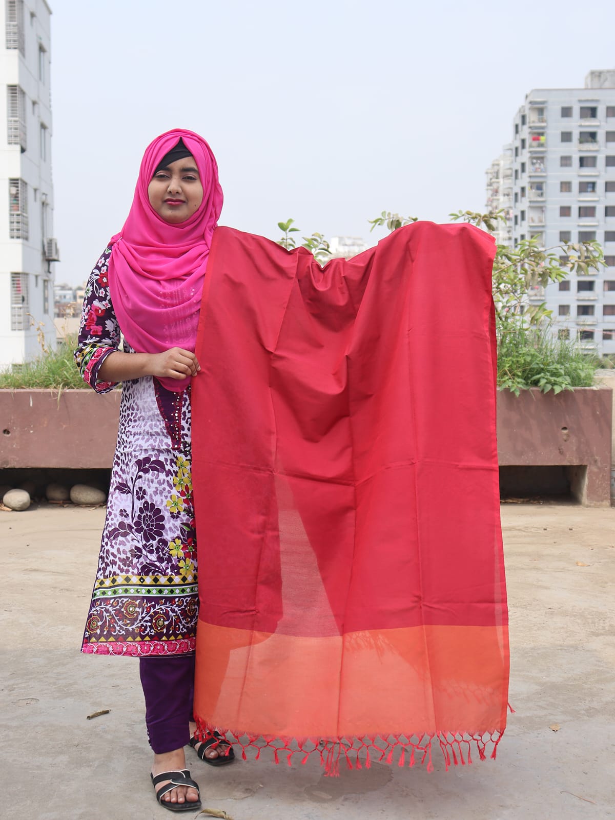 Joysree Silk Orna | জয়শ্রী সিল্ক ওড়না (LGS122)