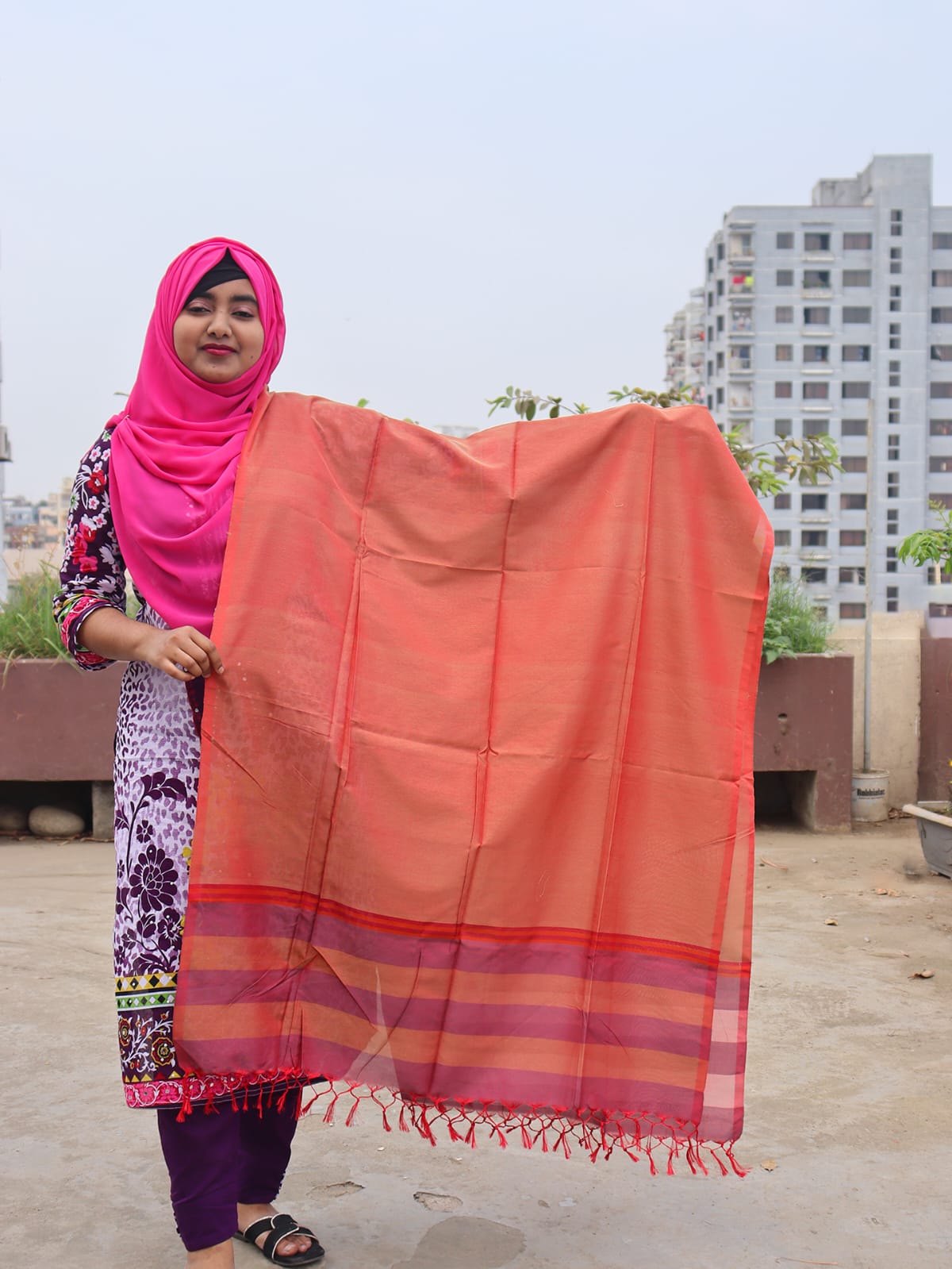 Joysree Silk Orna | জয়শ্রী সিল্ক ওড়না (LGS124)