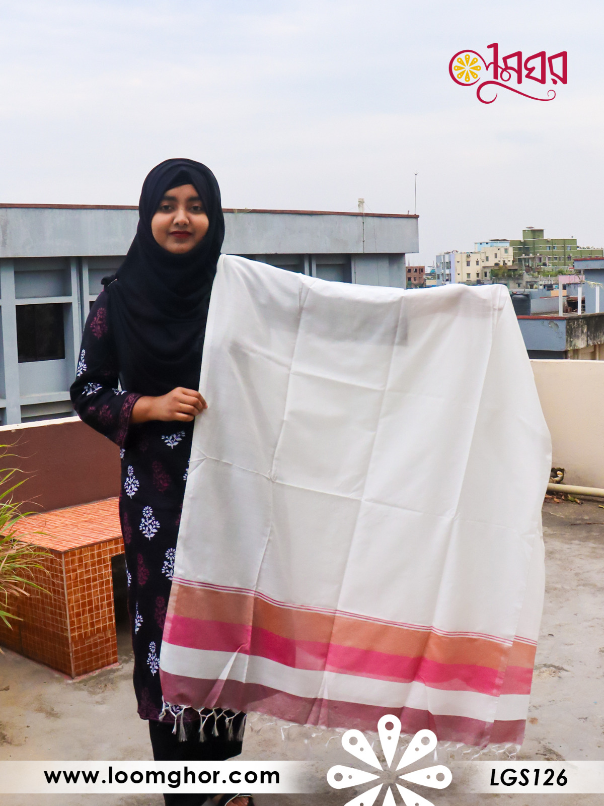 Joysree Silk Orna | জয়শ্রী সিল্ক ওড়না (LGS126)