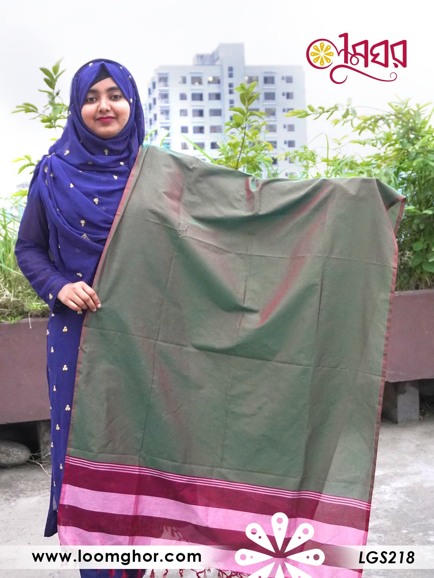 Joysree Silk Orna | জয়শ্রী সিল্ক ওড়না (LGS218)