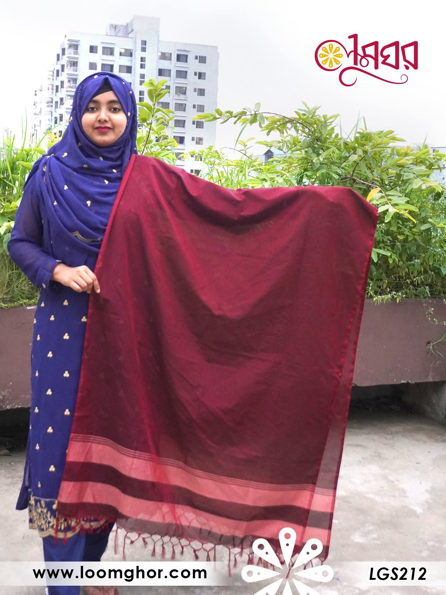 Joysree Silk Orna | জয়শ্রী সিল্ক ওড়না (LGS212)