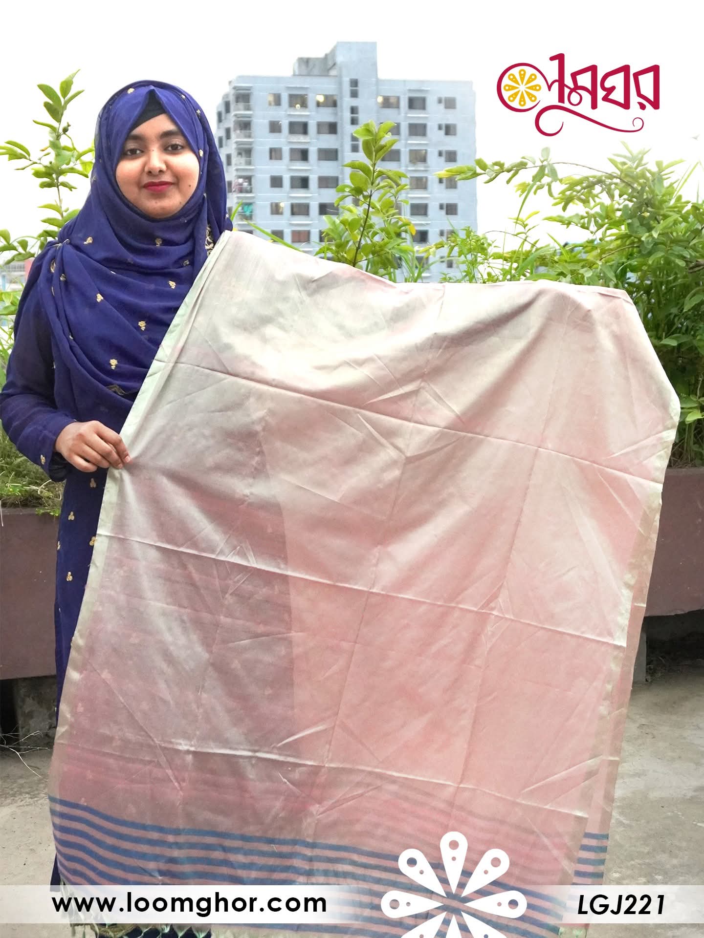 Joysree Silk Orna | জয়শ্রী সিল্ক ওড়না (LGJ221)