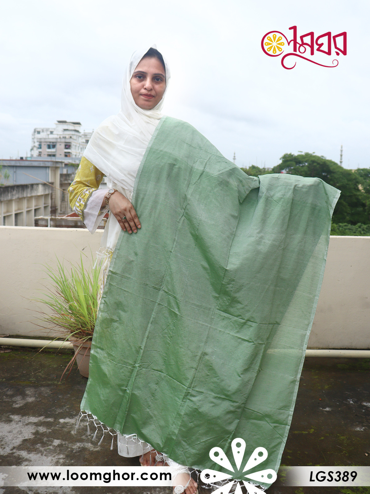 Joysree Silk Orna | জয়শ্রী সিল্ক ওড়না (LGS389)