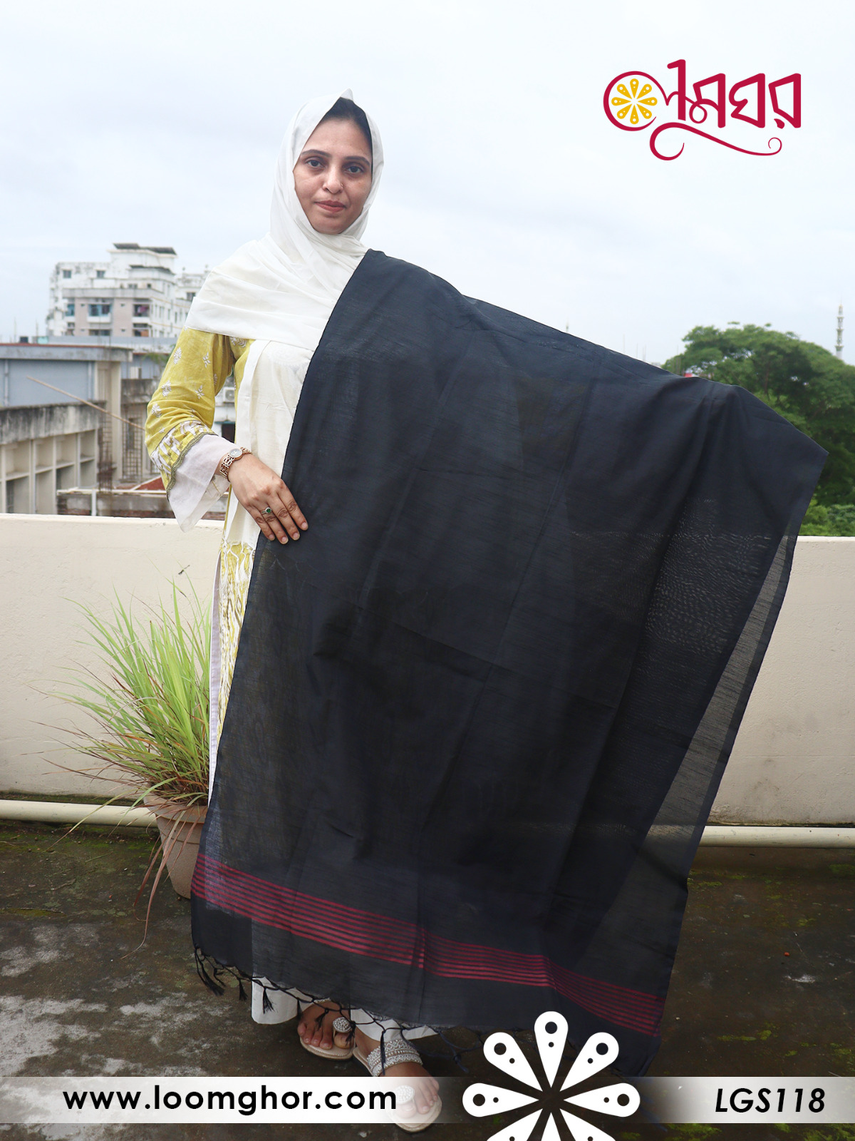 Joysree Silk Orna | জয়শ্রী সিল্ক ওড়না (LGS118)