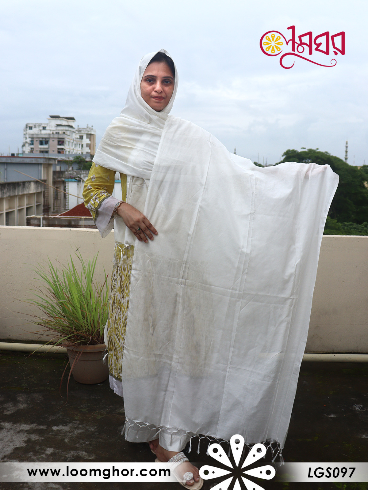 Joysree Silk Orna | জয়শ্রী সিল্ক ওড়না (LGS097)