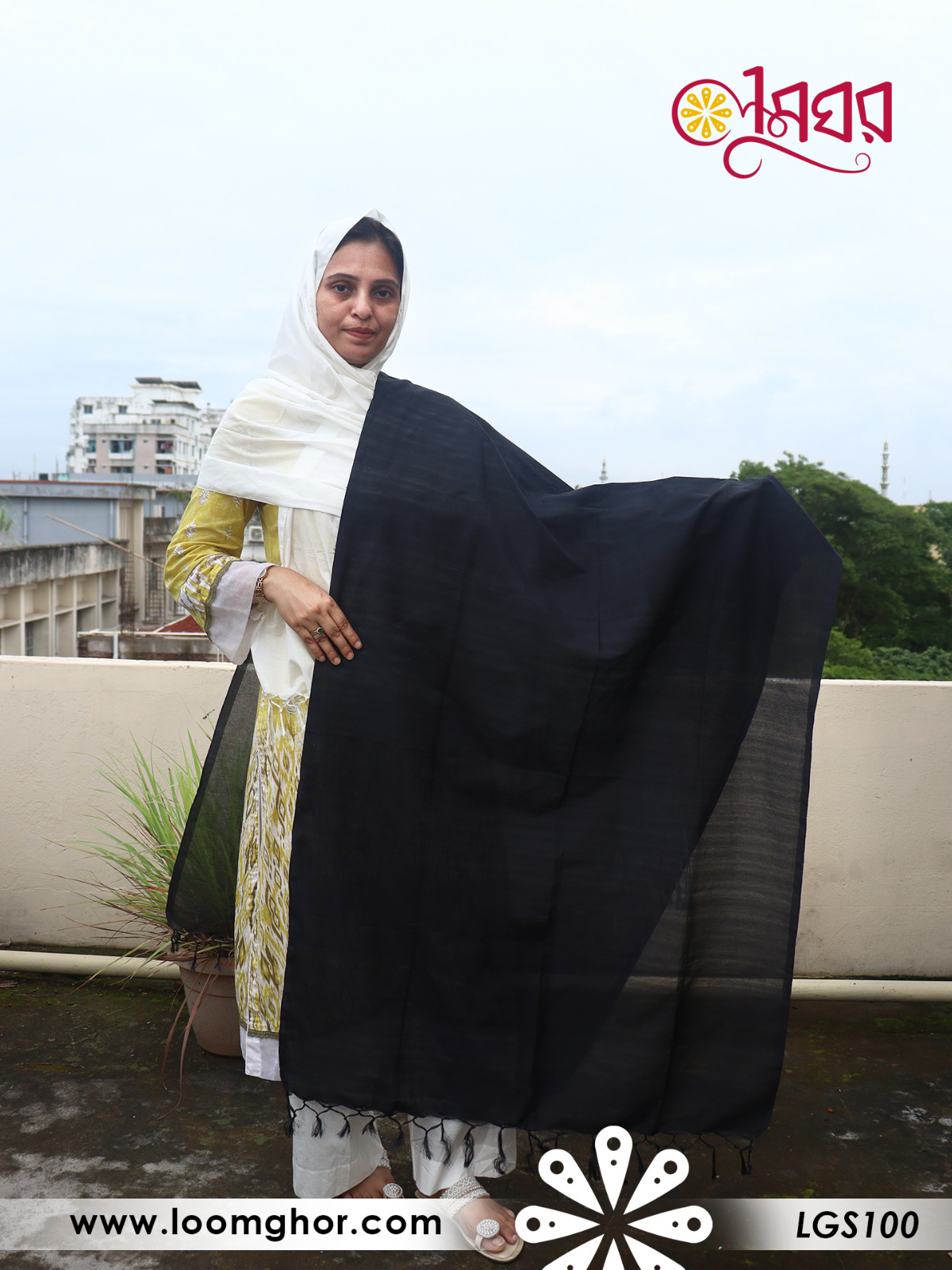 Joysree Silk Orna | জয়শ্রী সিল্ক ওড়না (LGS100)